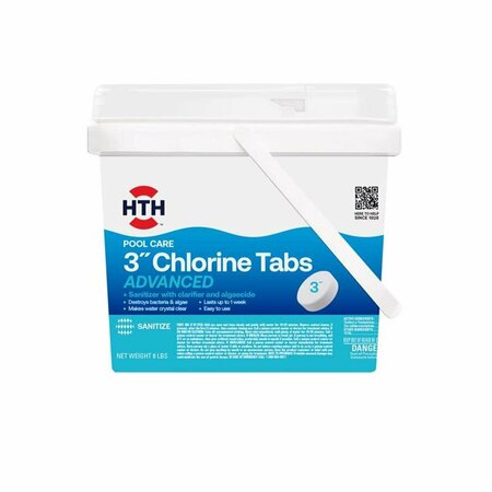 STRIKE3 8 lbs Super Tablet Chlorinating Chemicals, 4PK ST3306738